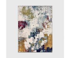 Shaggy Rug Living Room Moderne Farbkunst Ölgemälde Küche Wohnzimmer Schlafzimmer Nachtteppich Matte Teppich (160 * 230 Cm),80 * 160cm