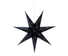 Markslöjd Weihnachtsstern Limmared, Gold/Schwarz, Papier, 700124