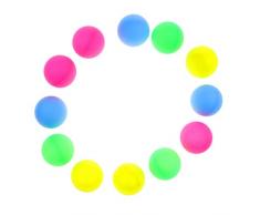 MagiDeal 12pcs Bunte Tischtennisbälle für Unterhaltung, Dekobälle, Pet Bälle, Party Bälle