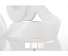 Satinband elfenbein, Rolle 25 mm, 25 m
