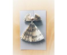 Dekoengel Engel aus Musiknoten gefaltet