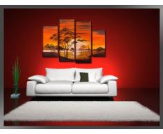 Bild & Kunstdruck der deutschen Marke Visario 130 x 80 cm 6138 Bilder auf Leinwand Kunstdrucke Afrika Wandbild