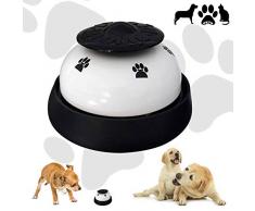 CUKCIC Türglocken Trainingsglocken für Hund Haustier Tischklingel Töpfchen Trainings