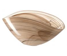 LEONARDO HOME ALABASTRO Schale 28 x 14 cm beige, Glas, 14 x 28 x 12 cm
