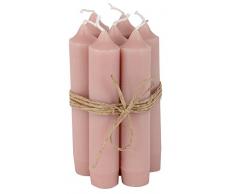 IB Laursen Stabkerze rosamalva 6 Stück