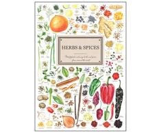 Poster Herbs und Spices - Küchenkräuter und Gewürze - Bild Kunstdruck 50 x 70 cm Einrichtung Küche