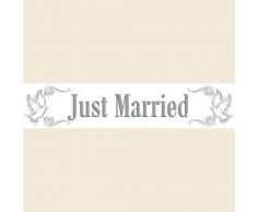 Folat 21076 - Absperrband Just Married - ca . 15 m lang