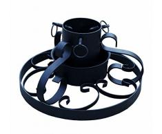 Spetebo Weihnachtsbaumständer Antik aus Metall Ø 34 cm - für Bäume bis 250 cm Höhe