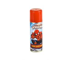 Ciao 40040 – Luftschlangen Spray Spider-Man, 83 ml, Rot