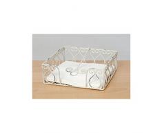 Serviettenhalter Lunchservietten weiß Shabby Chic Landhaus