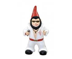 LED Solar Garten Zwerg Deko Leuchte Elvis Figur Außen Strahler Terrassen Veranda Lampe Globo 33681