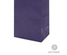 50 x Weintasche blau 95+65x380 cm | stabile Flaschentasche | Wine Bag Baumwollkordel | Flaschentüten | Geschenktasche | HUTNER