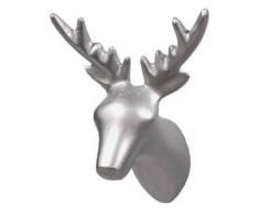 Capventure Wandhaken Garderobenhaken Dear Deer Hirschkopf Silber