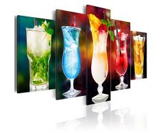 murando - Bilder 200x100 cm Vlies Leinwandbild 5 tlg Kunstdruck modern Wandbilder XXL Wanddekoration Design Wand Bild - Küche Drink 030107-16