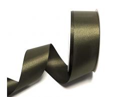 Konrad Arnold Satinband 25m x 40mm Olivgrün Grün Dekoband Geschenkband Schleifenband