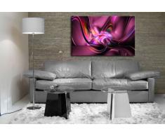 Kunstdruck Abstrakte 3D Grafik / Bild 100x70cm / Leinwandbild fertig auf Keilrahmen / Leinwandbilder, Wandbilder, Poster, Pop Art Gemälde, Kunst - Deko Bilder