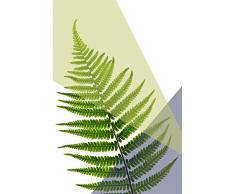 Queence | Acrylglasbild | Wandbild | Glasbild | Acrylbild | Rahmenlos | Plant Art | mit Aufhängesystem, Größe:120x180 cm