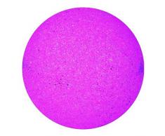 6er Pack Dekokugel 6cm, pink, glitzer