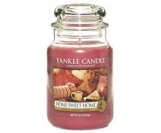 Yankee Candle Duftkerze im großen Jar, Home Sweet Home, Brenndauer bis zu 150 Stunden