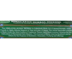 Tibetische Räucherstäbchen - Himalayan Herbal Incense