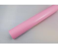 3,4€/m² Plotterfolie 25 - BLASS ROSA - 200 x 106 cm Plotter Folie Deko Folie Klebefolie Dekofolie Möbel Folie