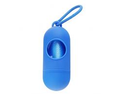 SINOTECHQIN 1 Pille/Knochen Form Pet Dog Poop Bag Spender Abfall Garbage Papiertaschen Tüten Halterung für Töpfchen Training Oder Spazieren