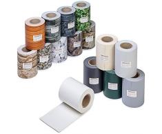 ESTEXO Profi Qualität PVC Sichtschutz-Streifen, Zaunblende, Folie, Doppelstabmatten, Zaun, Zaunfolie (70 Meter = 2 x 35 Meter, Anthrazit)