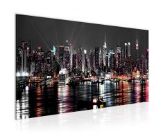 Bilder 100 x 40 cm - New York Bild - Vlies Leinwand - Kunstdrucke -Wandbild - XXL Format - mehrere Farben und Größen im Shop - Fertig zum Aufhängen - 601912a