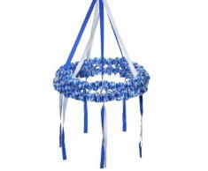 PAPSTAR Dekokranz, Karton/Papier (Hauptsächlich), Blau