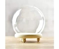 Woodtree Artlass Glasglocke für Sukkulenten, 15 cm Durchmesser