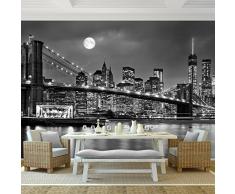 Fototapeten New York 352 x 250 cm Vlies Wand Tapete Wohnzimmer Schlafzimmer Büro Flur Dekoration Wandbilder XXL Moderne Wanddeko 100% MADE IN GERMANY -Stadt City NY Runa Tapeten 9101011b