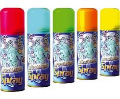 Luftschlangenspray 100ml blau