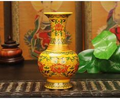 Keramikvase für Buddha, große Halle für Buddha, Vase für Lotus, Buddha mit Reichtum, Bambusvase, Guanyin-Flasche