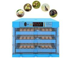 AJH Inkubatorheizung 128 Eier für Hühnerentenvögel mit Eierkerze Digital Hatcher Automatische