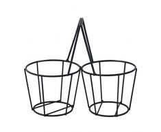 Yardwe Metall Blume Wand Topf Rahmen hängen Blumenkorb Halter Wandhalterung Blumenvase Rack Zierpflanze Korb Rahmen