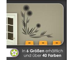 Kiwistar Zweige - Ornamente - Baum Wandtattoo in 6 Größen - Wandaufkleber Wall Sticker