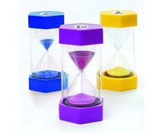 MAXI SANDUHREN 3er Set mit unterschiedlichen Laufzeiten in TOP QUALITÄT - 3 min, 5 min, 15 min