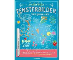 Zauberhafte Fensterbilder mit Kreidemarker