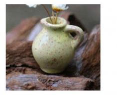 Miniaturvase Mini Blumentopf Handwerk Mikro Landschaftsbau Hausgarten Landschaft Dekoration Handarbeiten Hochzeit DIY Zubehör