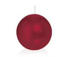 Kugelkerzen Bordeaux 100 mm 6 Stueck