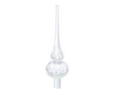Swarovski Christbaumspitze Figur, Kristall, Transparent, 27.8 x 7.6 x 7.6 cm