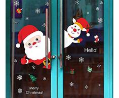 Wandsticker Weihnachtsschmuck Aufkleber Geschenke Kleine Geschenke Fensterglas Aufkleber Weihnachtsbaumgirlande Szene Layout Anhänger