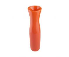 Orange Vase Porzellan Vasen Modern,Stilvoller Cheongsam Keramik Blumen Vase, Einfache Kleiner Vase Deko Vasen,Ideale Dekoration Für Haushalt, Büro, Hochzeit, Partei