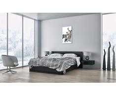 Bild auf Leinwand - Leinwandbilder - Einteilig - Breite: 45cm, Höhe: 80cm - Bildnummer 3184 - zum Aufhängen bereit - Bilder - Kunstdruck - PA45x80-3184