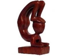 Turner Mann Kunst abstrakt Holz Figur A10.12