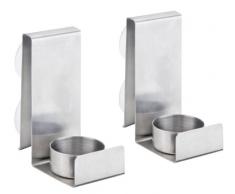 CON:P SA139 Teelichthalter mit Saugnapf, 2 Stück