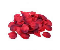 Schramm® 500 Stück Rosenblätter Rosenblüten Bordeaux Rosen Blätter Blüten Kunstblumen Seidenblumen 500er Pack