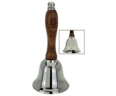 Tischglocke mit Holzgriff - Glocke - 16 cm Dekoration Weihnachtsdeko Weihnachten - von matrasa