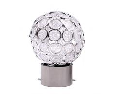 Uonlytech LED-Solar-Hängelampen im Freien Dekorativer Gartenbaum Globale Lichter LED-Kugellaterne Landschaftsbeleuchtung für Garten Gehweg Weg Patio Yard (sieben Farben)