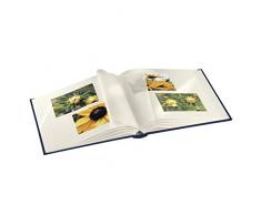 Hama Fotoalbum Fine Art, 29 x 32 cm, 50 Seiten, 25 Blatt, mit Ausschnitt für Bildeinschub, blau